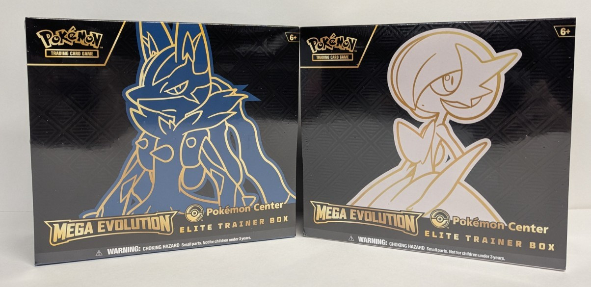 Mega Evolution Pokemon Center Elite Trainer Box / ETB Set (Lucario & Gardevoir)