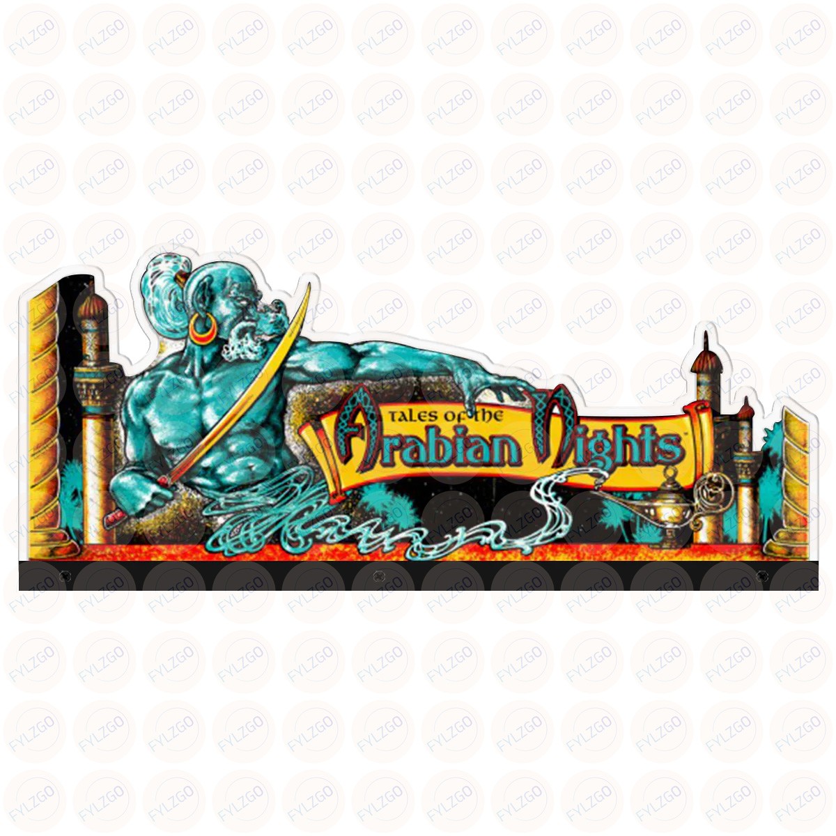 Tales of The Arabian Nights Pinball Topper LED RGB Topper for Pinball Machine