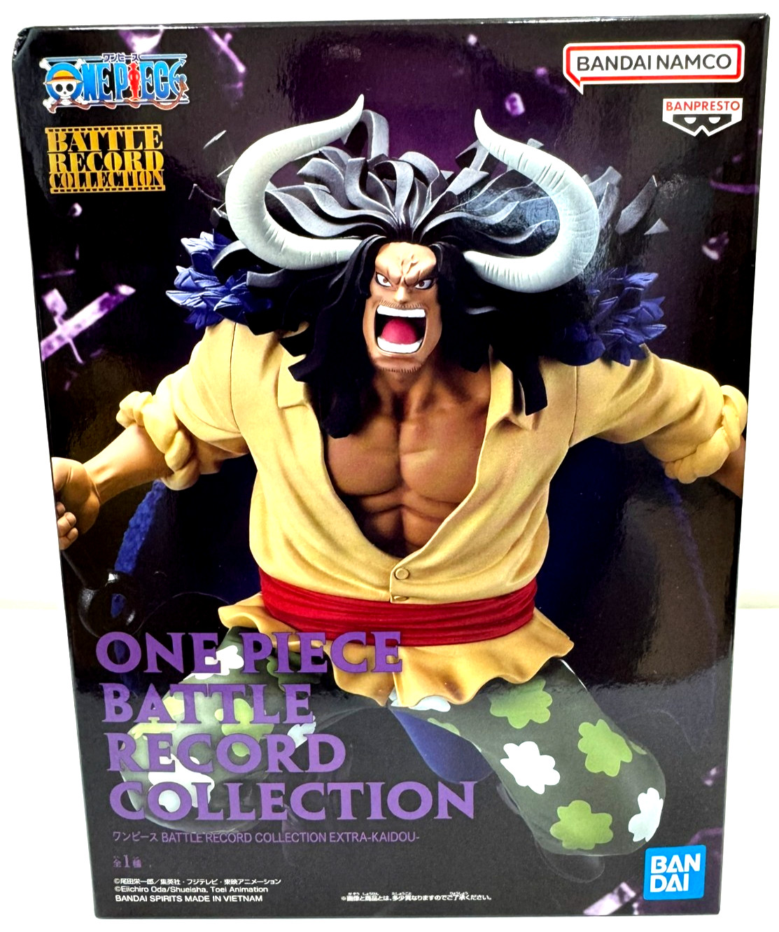 One Piece Kaido BATTLE RECORD COLLECTION EXTRA Figure Banpresto Japan NEW