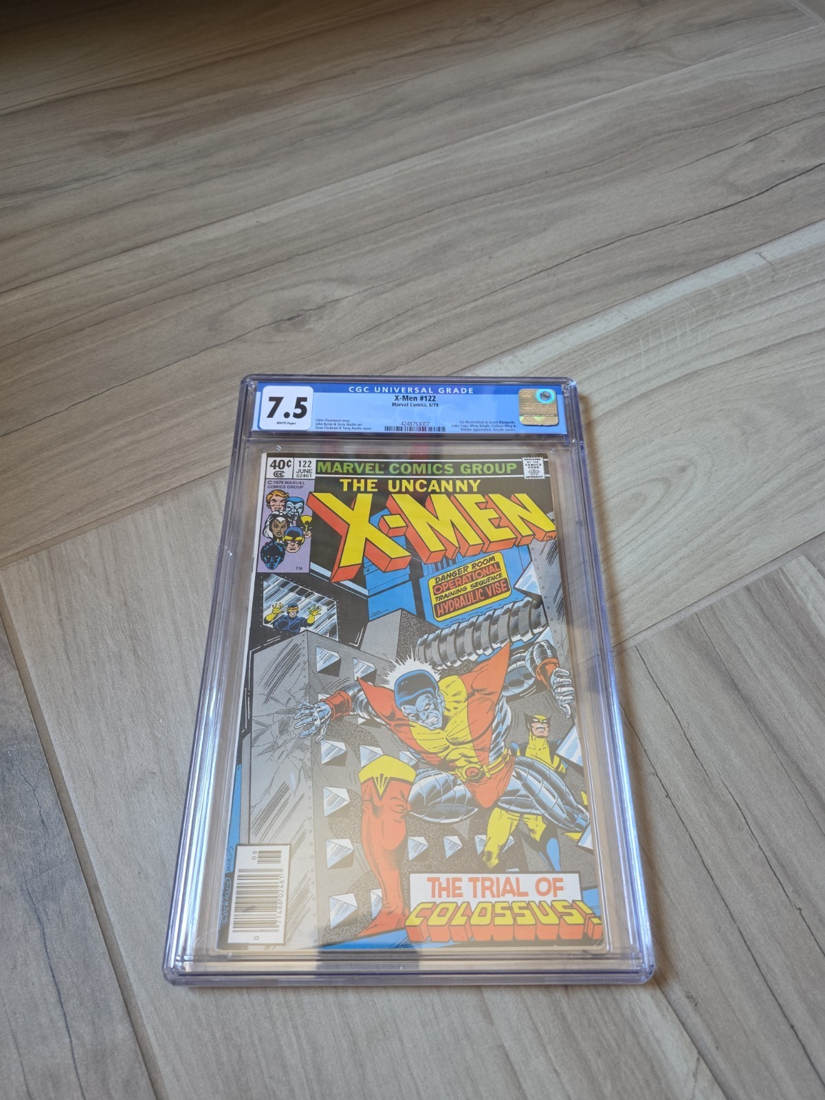 Uncanny X-Men 122 CGC 7.5 6/1979 1st Mastermind Jason Wyngarde  Newsstand EDT
