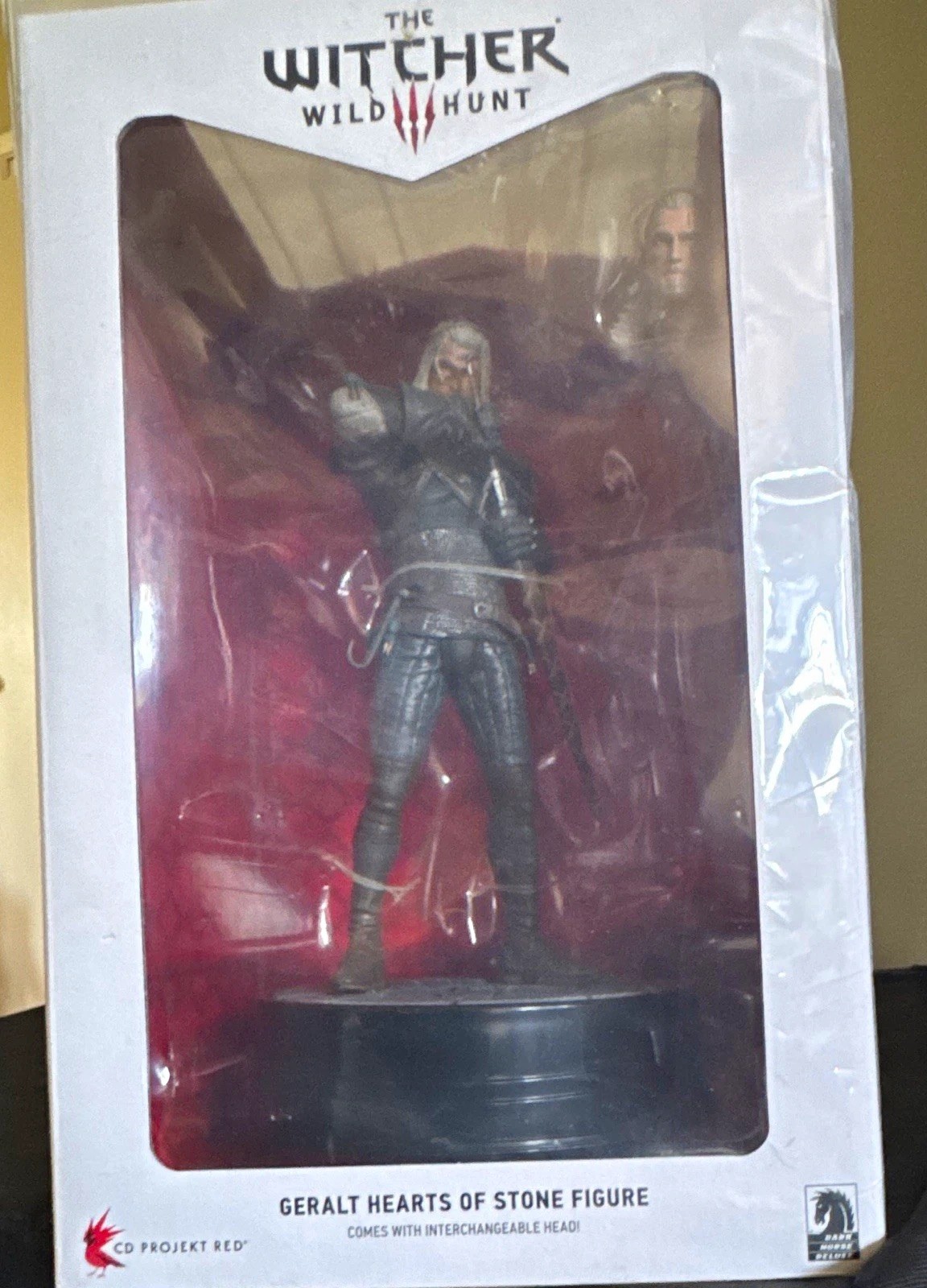 Dark Horse The Witcher 3 Wild Hunt Geralt Hearts of Stone Figure Inter Head