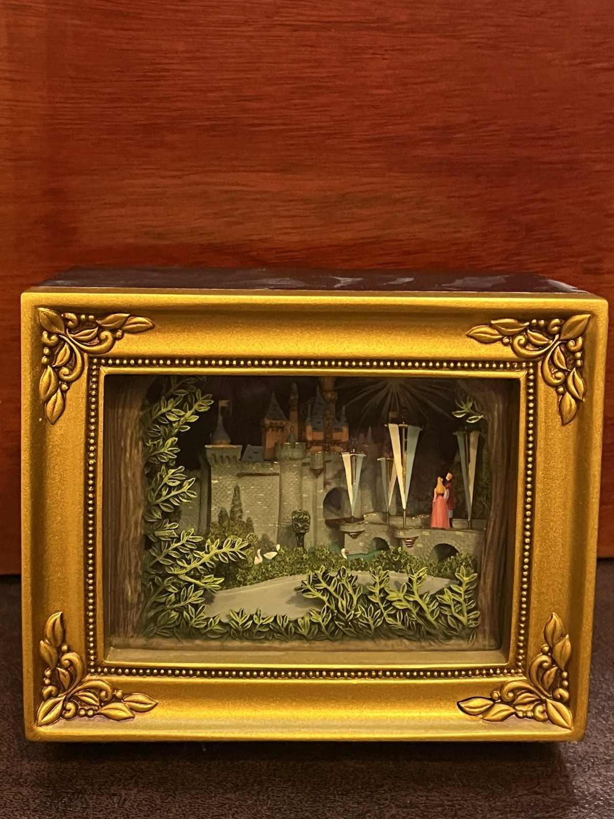 Disney Olszewski Gallery of Light Sleeping Beauty Castle light box  2010