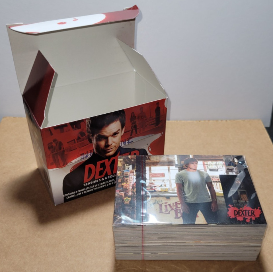 Dexter Seasons 5 & 6 (2014, Breygent) ~ COMPLETE 72-CARD BASE SET