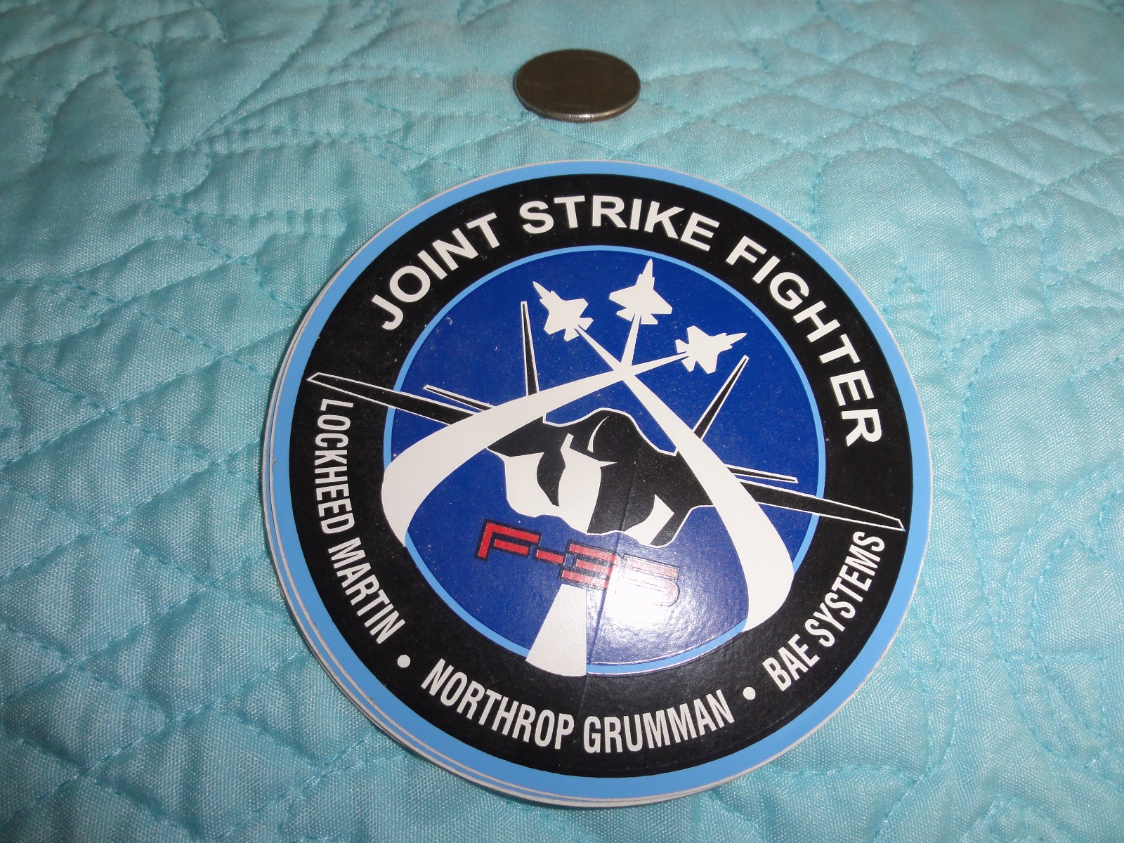 NOS Lockheed Martin Aircraft Sticker, F-35 Joint Strike Fighter