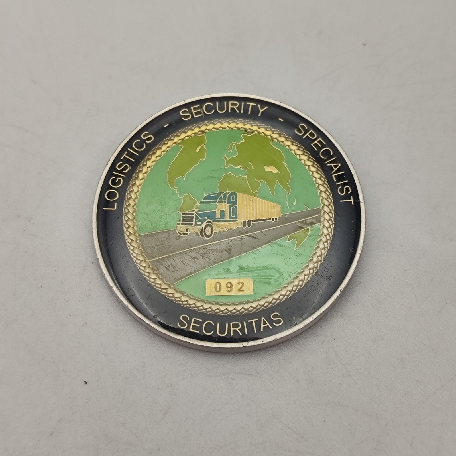 Securitas Logistics-Security-Specialist Challenge Coin