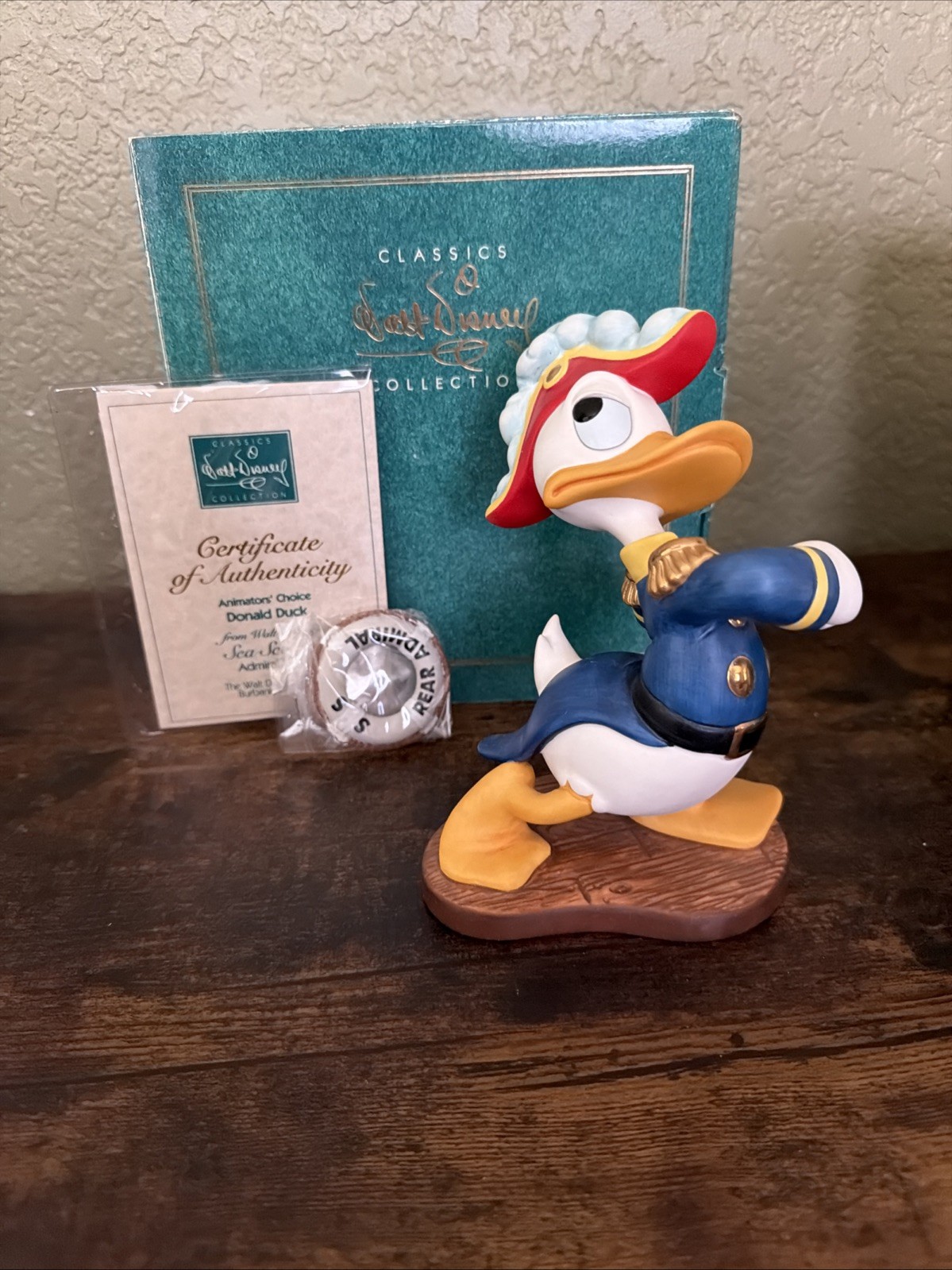 Vtg WDCC Donald Duck Animators Choice 
