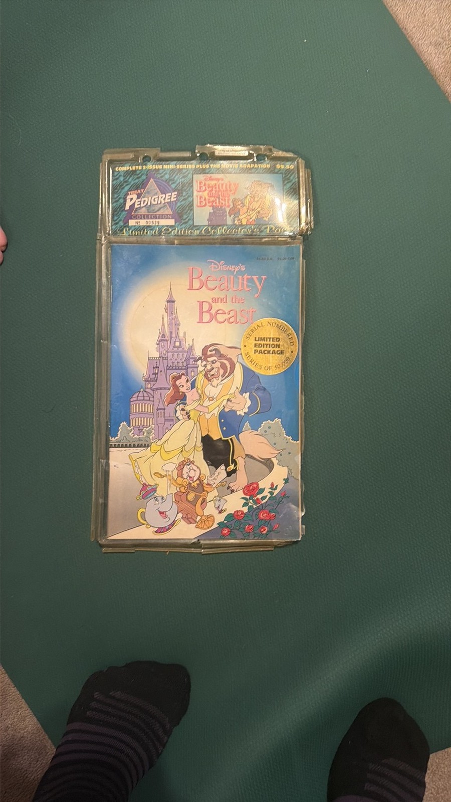 Disney\'s Beauty and the Beast Limited Edition Pedigree Collector\'s Pack...
