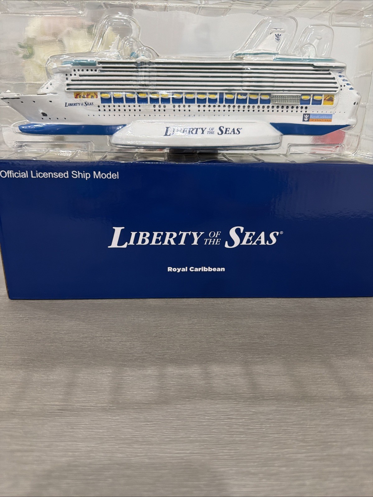 NEW 12” Royal Caribbean Liberty of the Seas Cruise Official Licensed Ship Model