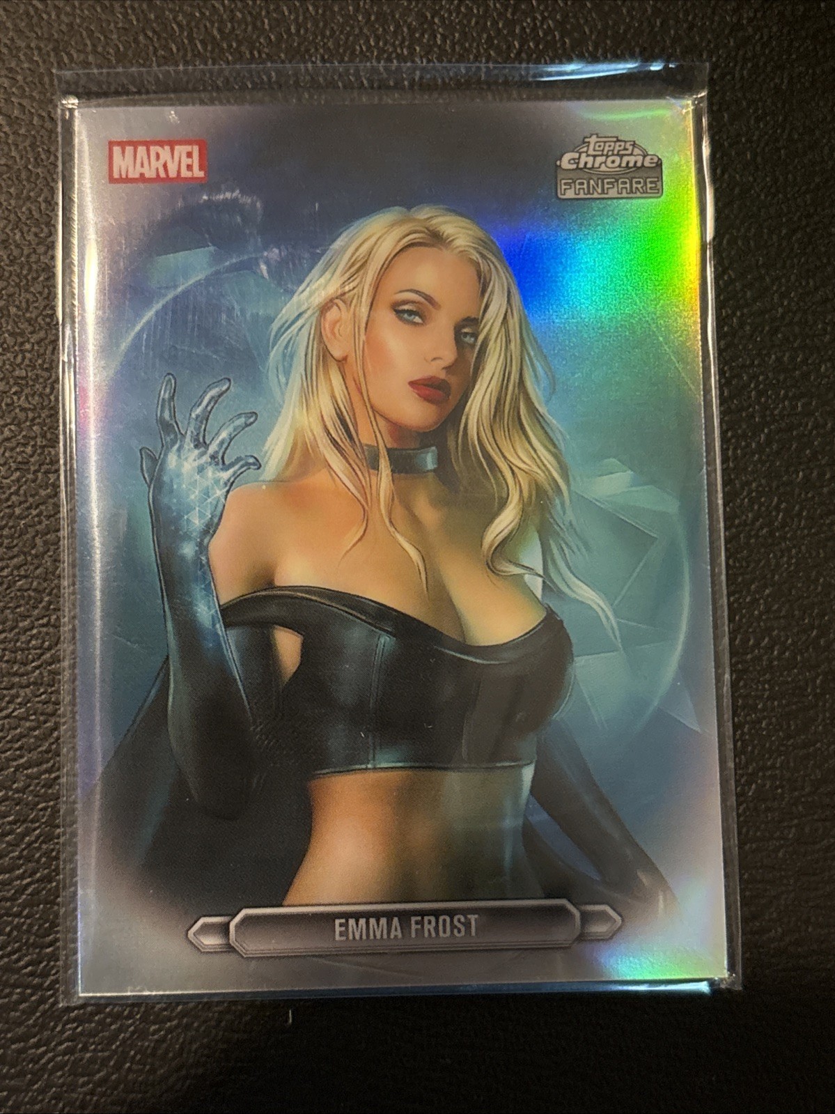 2026 Topps Chrome Marvel Comics Emma Frost Fanfare #FF-14 VHTF RARE NEW X-Men