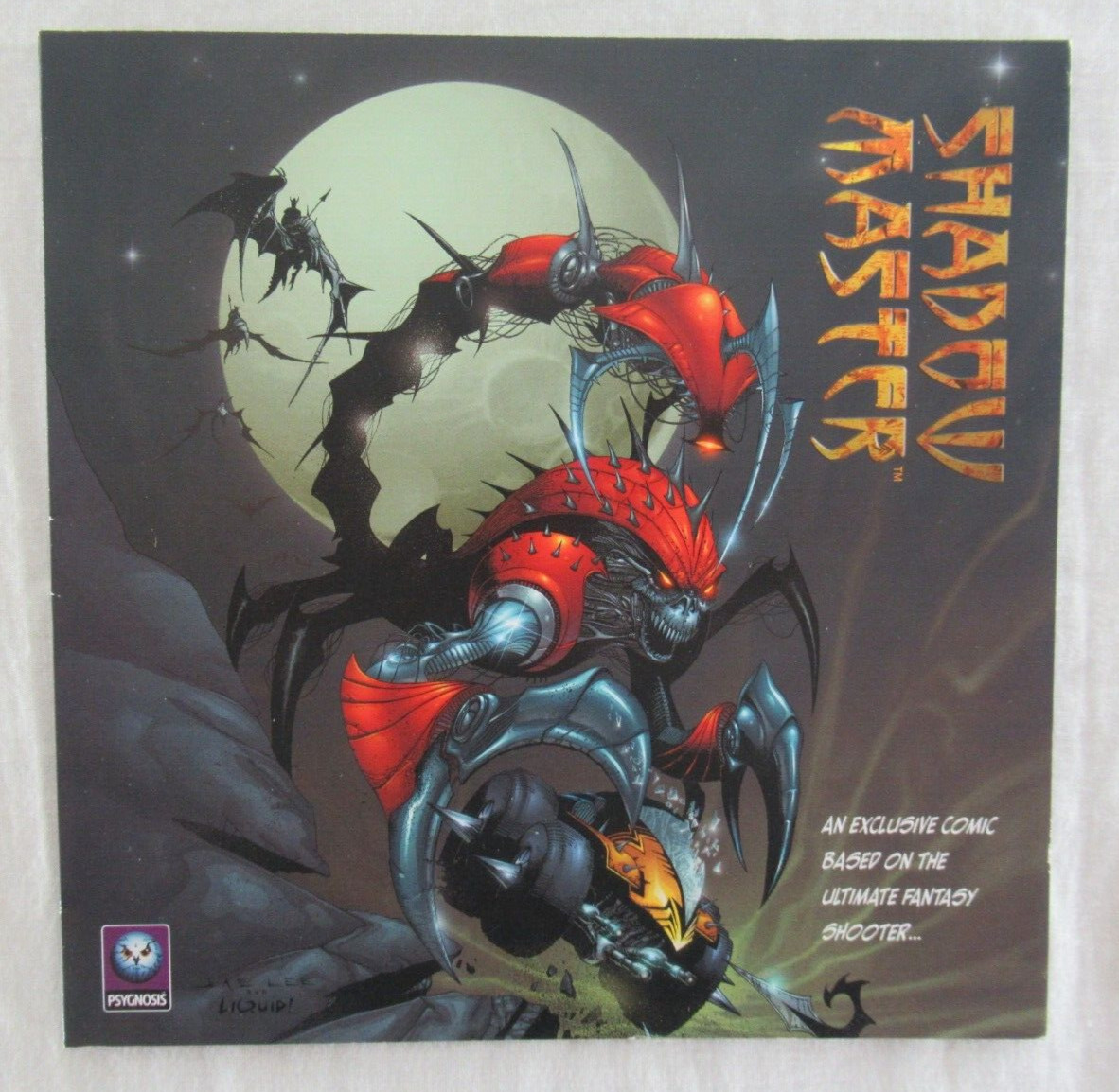 Shadow Master Promotional Mini Comic Fold Out Psygnosis Sony 1997 Jae Lee Art
