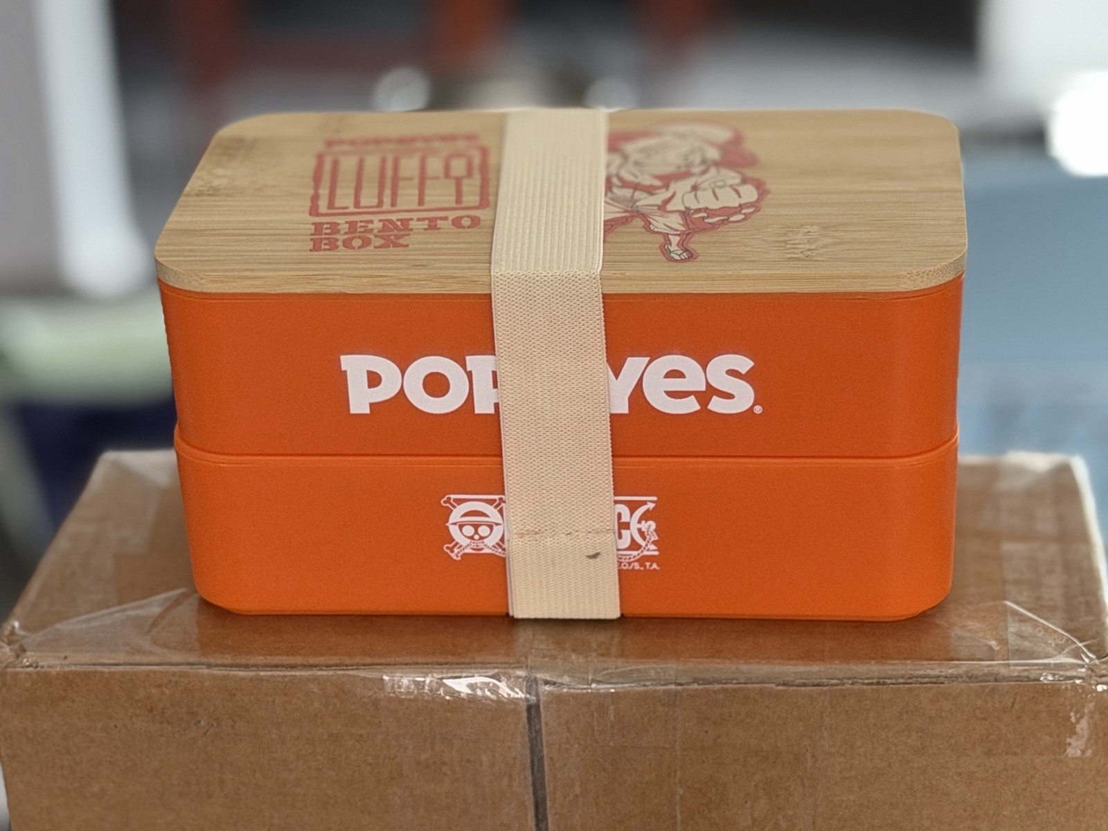 Popeyes x One Piece Luffy’s Bento Box. IN HAND LIMITED EDITION