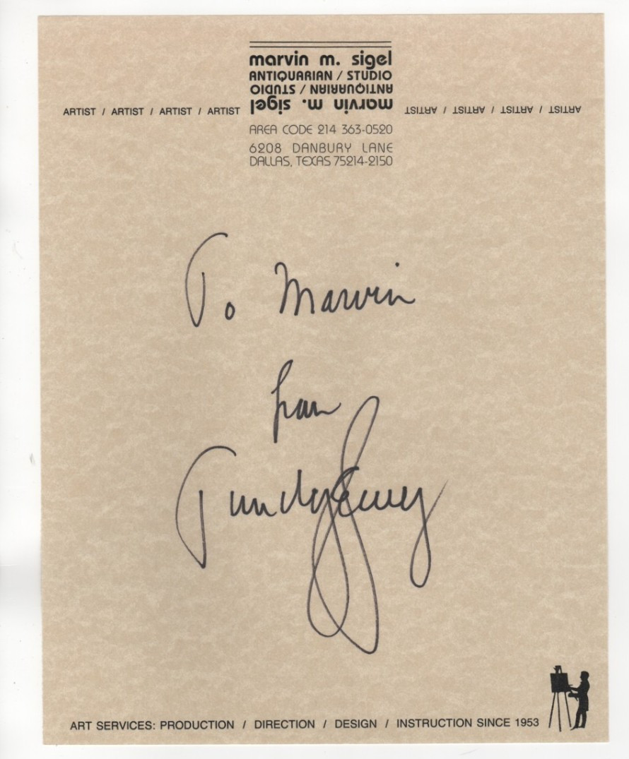 OOAK Author Activist Hippy LSD Guru Timothy Leary signed inscribed 8.5x11