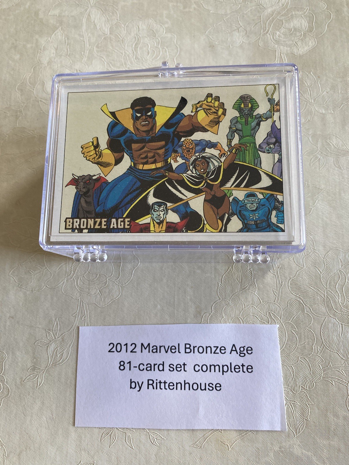 2012 Marvel Bronze Age Complete 81 Card Set by Rittenhouse Archives MINT