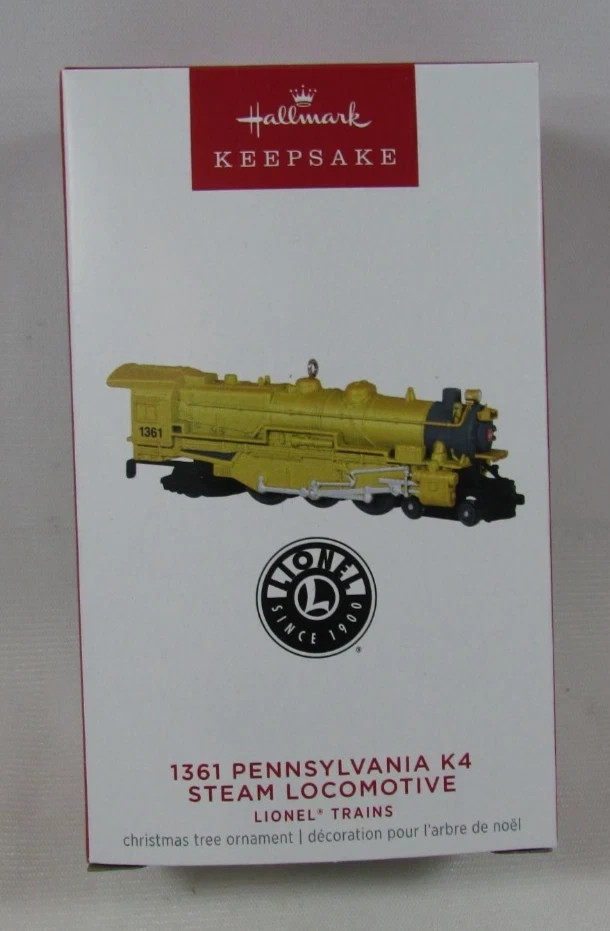 2023 HALLMARK KEEPSAKE 1361 PENNSYLVANIA K4 STEAM LOCOMOTIVE 520-51