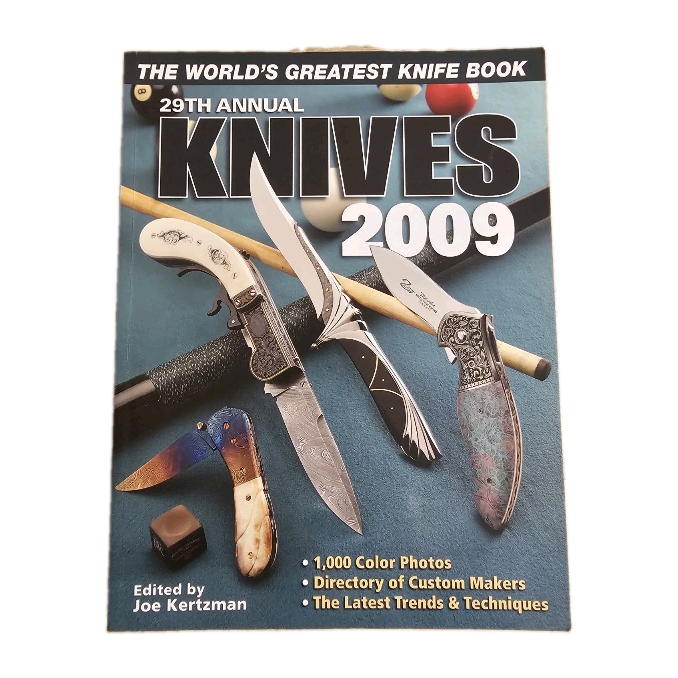 Knives 2009 Book, 29th Annual Edition Glossy Trade Paperback Never Read