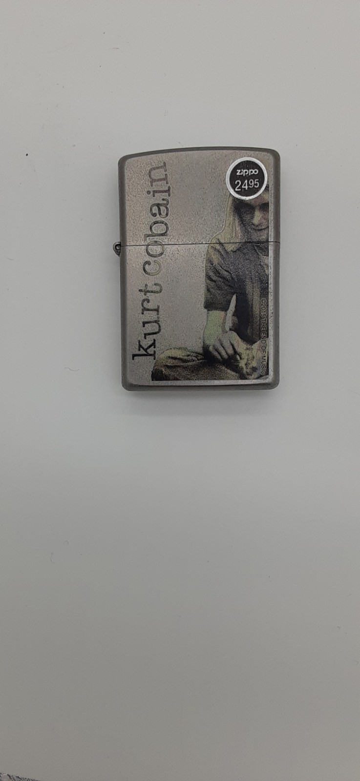 Zippo Lighter - Kurt Cobain - Nirvana - Rare - Nevermind - Grunge - Model: 29052