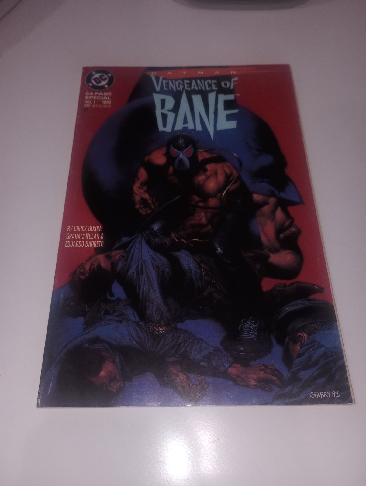 BATMAN VENGEANCE OF BANE ISSUE #1 , 3RD PRINT DC FIRST APPEAR. OF BANE COLLECTOR