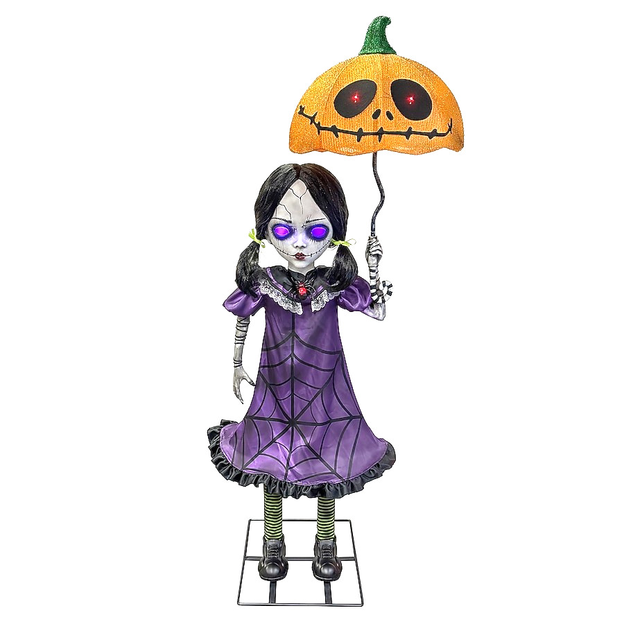 Haunted Living 5-ft Motion Activated Talking Lighted Doll Halloween Animatronic