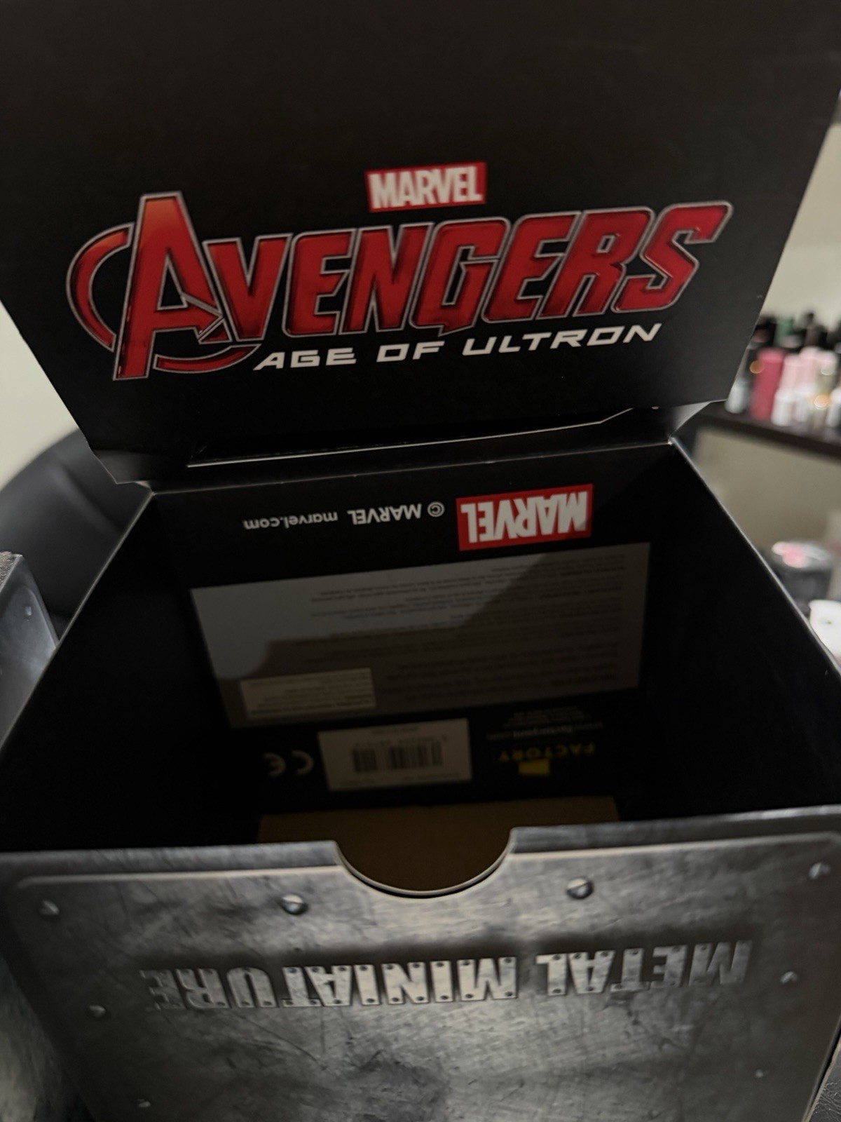 Factory Entertainment Black Widow Metal Miniature Age of Ultron LE COA 2016