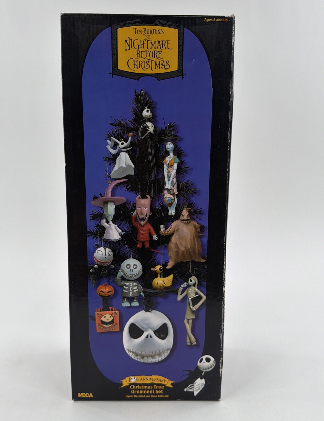 NECA Nightmare Before Christmas Tree Ornament Set 10th Anniversary Brand New