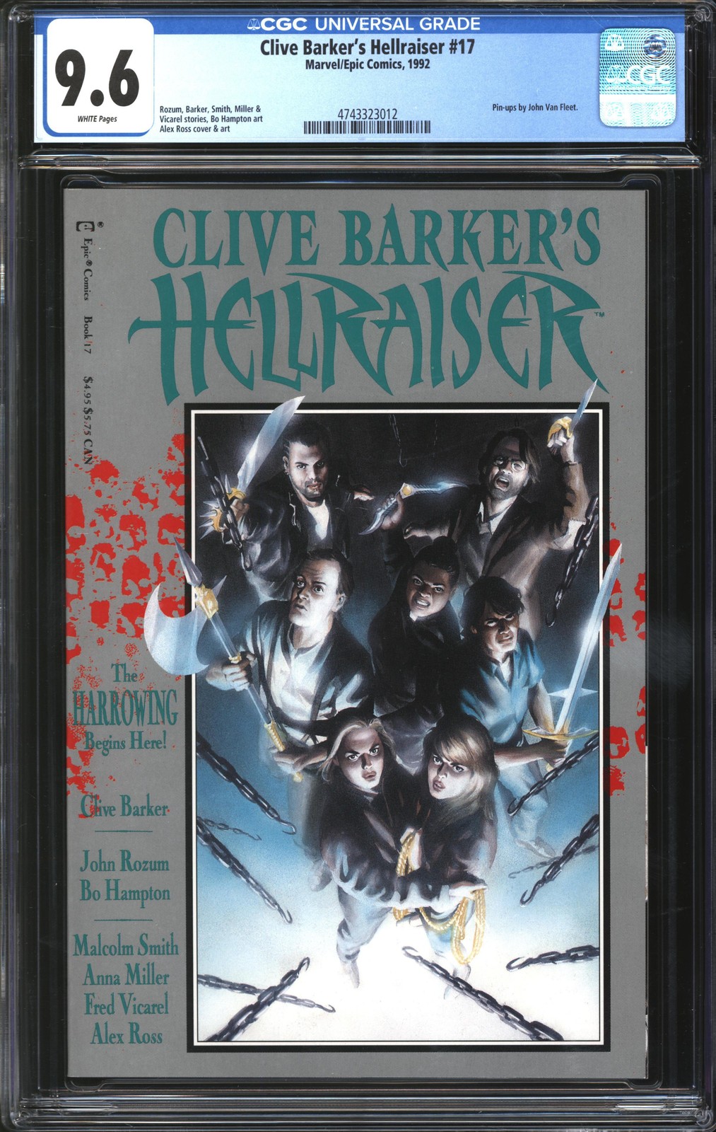 Clive Barker\'s Hellraiser (1989) #17 CGC 9.6 NM+