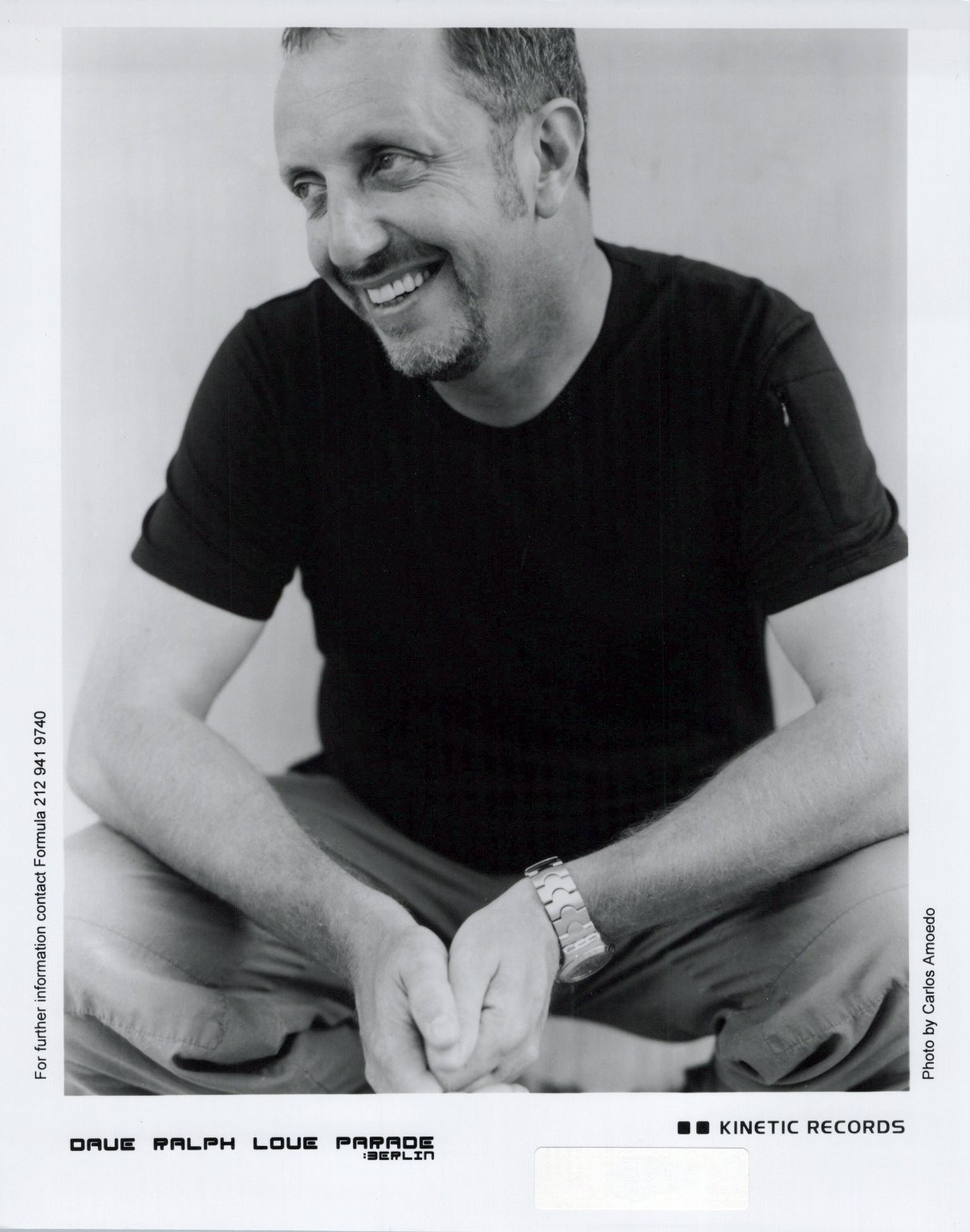 Dave Ralph Love Parade Silver Gelatin Print Press Photo Carlos Kinetic Records