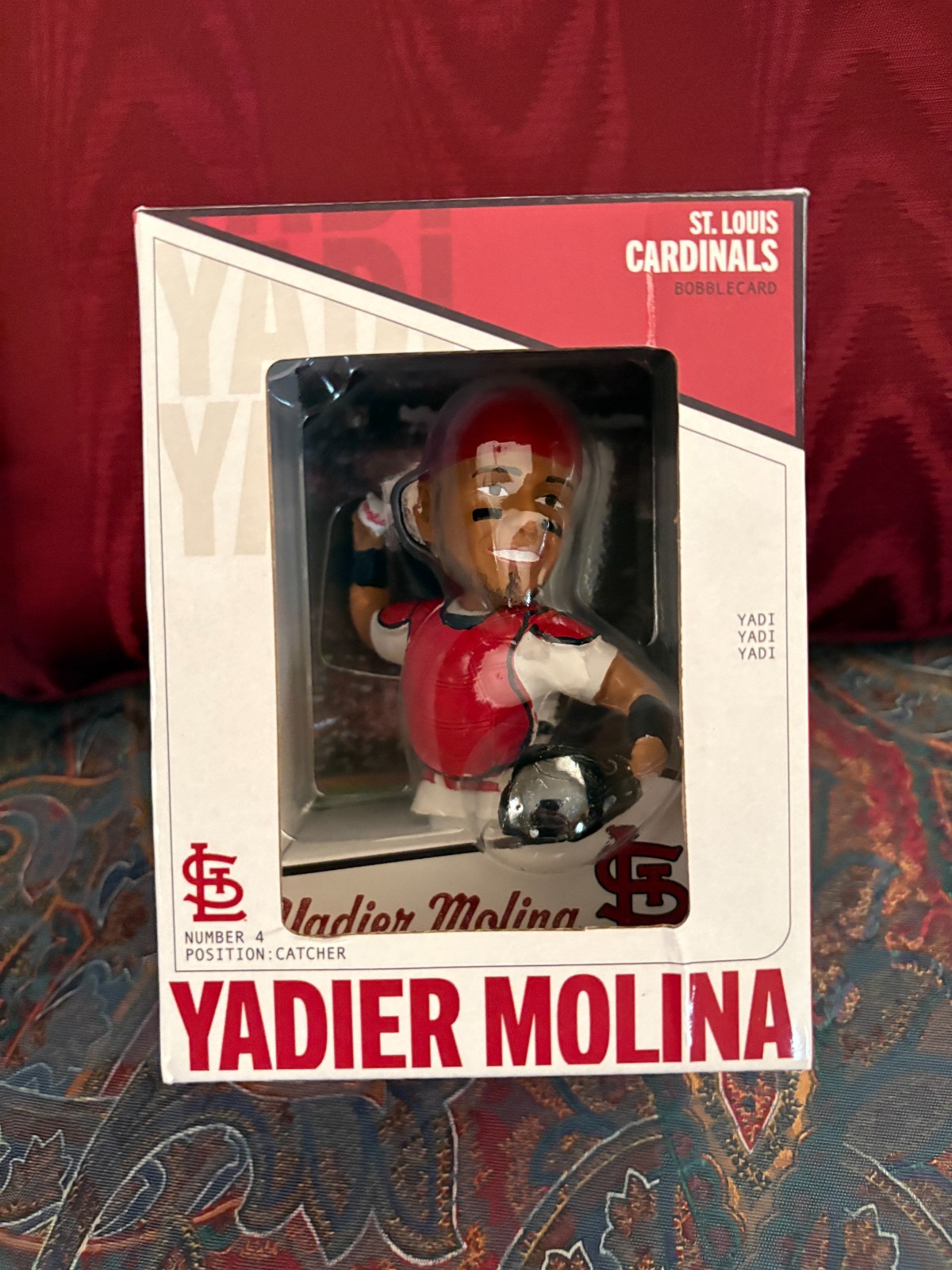 STL Cardinals Yadier Molina Bobblecard