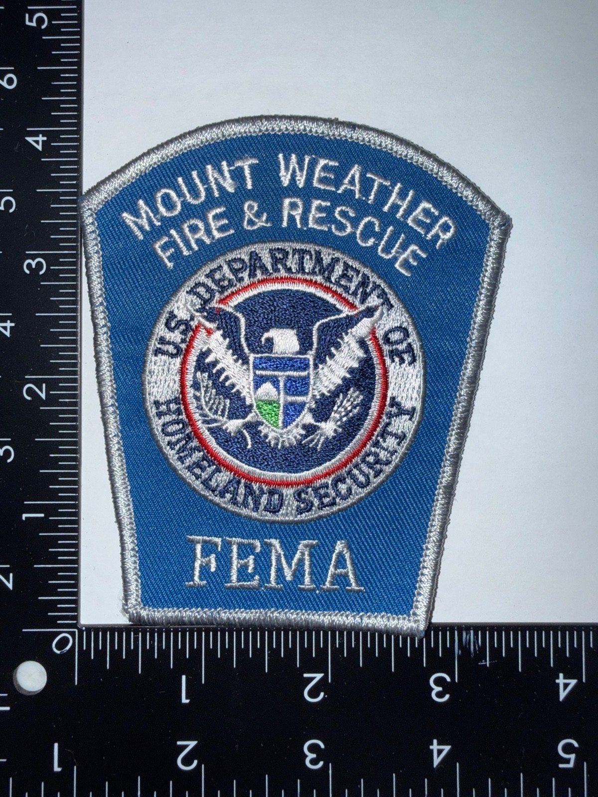 RARE Mount Weather FEMA Fire & Rescue Patch Virginia Obsolete