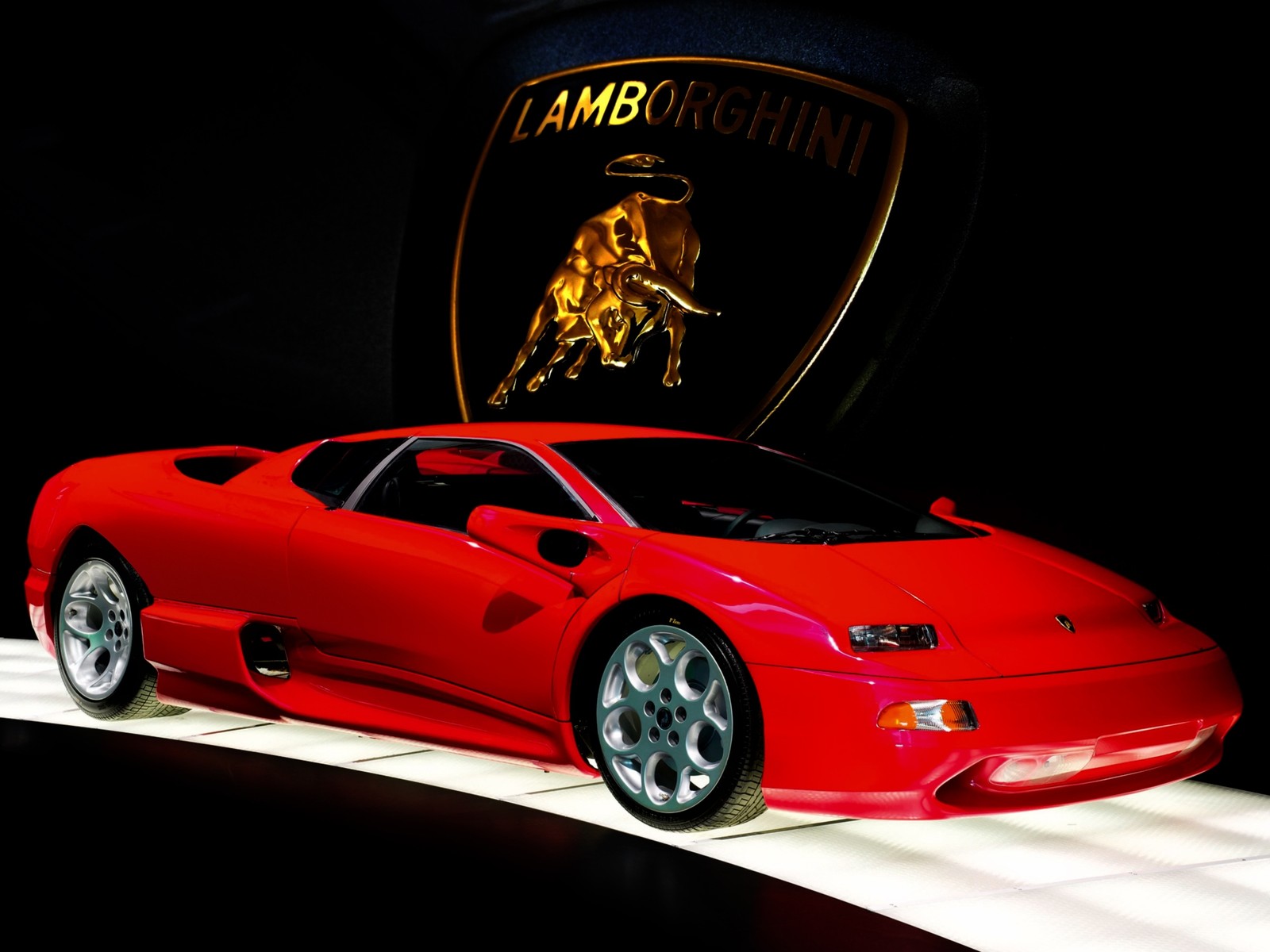 Cars 1997 lamborghini p147 acosta Art Print Poster 11x17