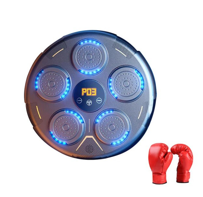 Play Music Bluetooth Boxing Machine, Electronic Music Box with Gloves