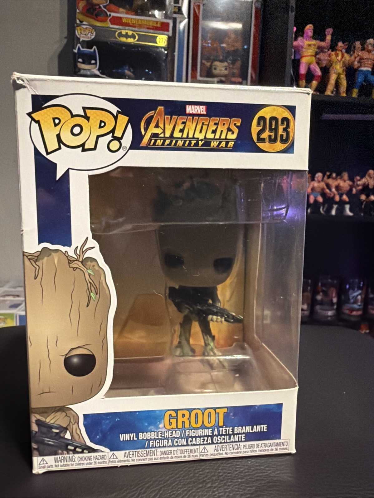 Funko Pop Marvel Avengers Infinity War Groot #293 (Damaged Box)