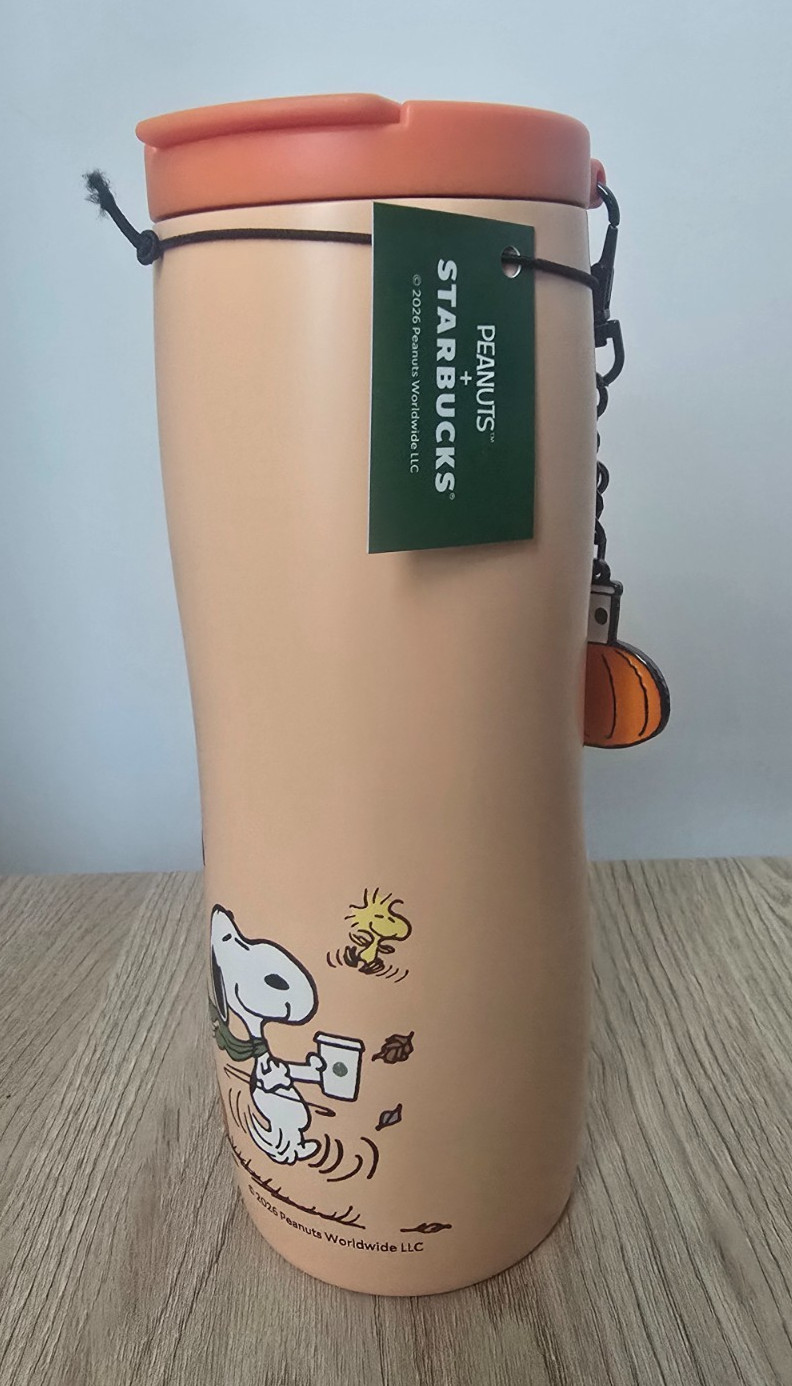 Starbucks x Peanuts Snoopy 16-ounce Stainless Steel Tumbler In Hand Ships Today