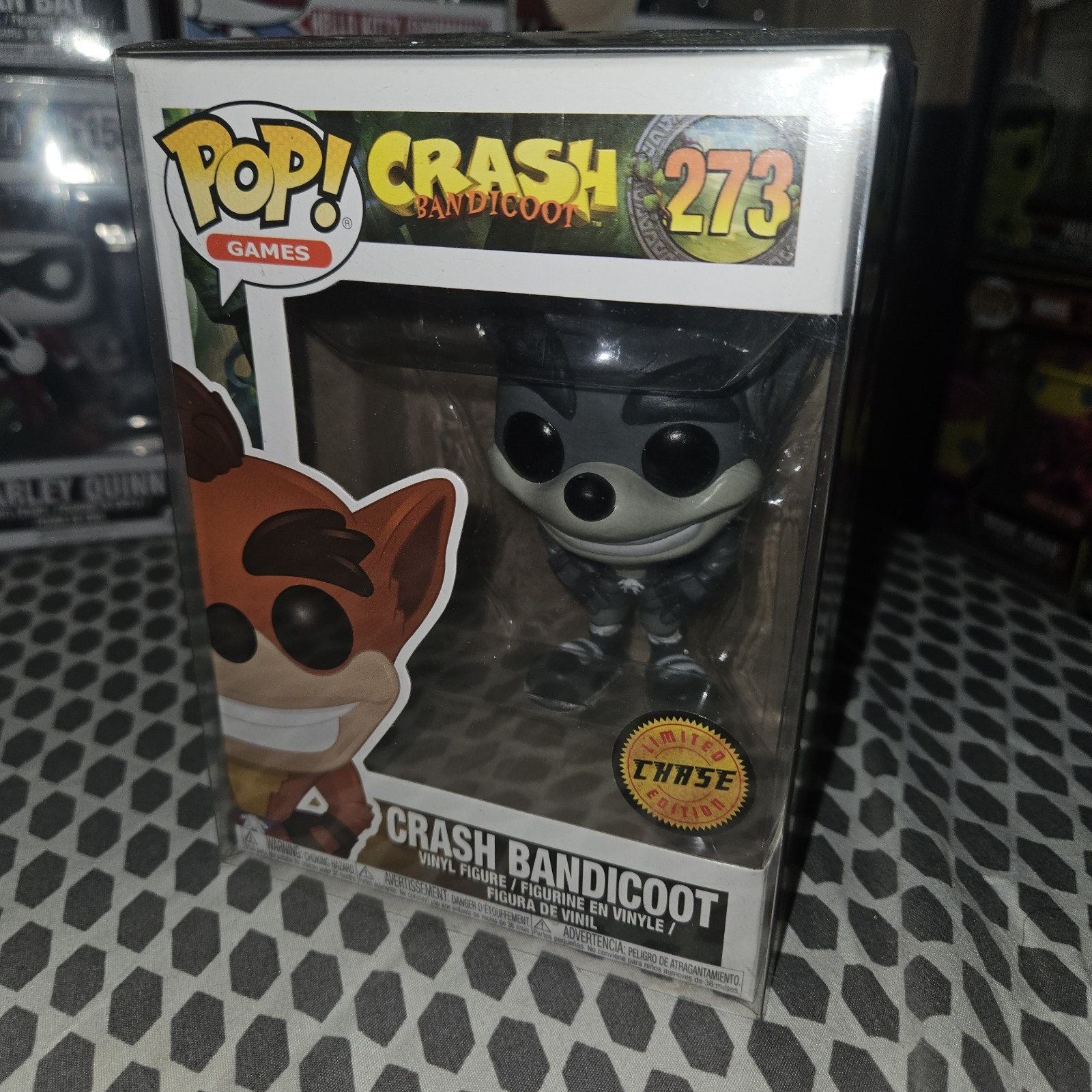 Funko Pop: Crash Bandicoot - Crash Bandicoot (Black and White) (Chase) 273