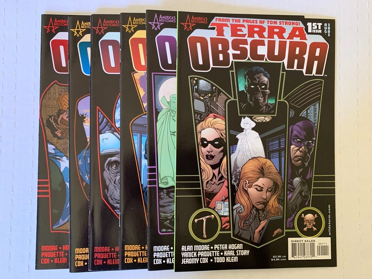 Terra Obscura Vol. 1 & 2, complete sets (2003-2005 America\'s Best DC) Alan Moore