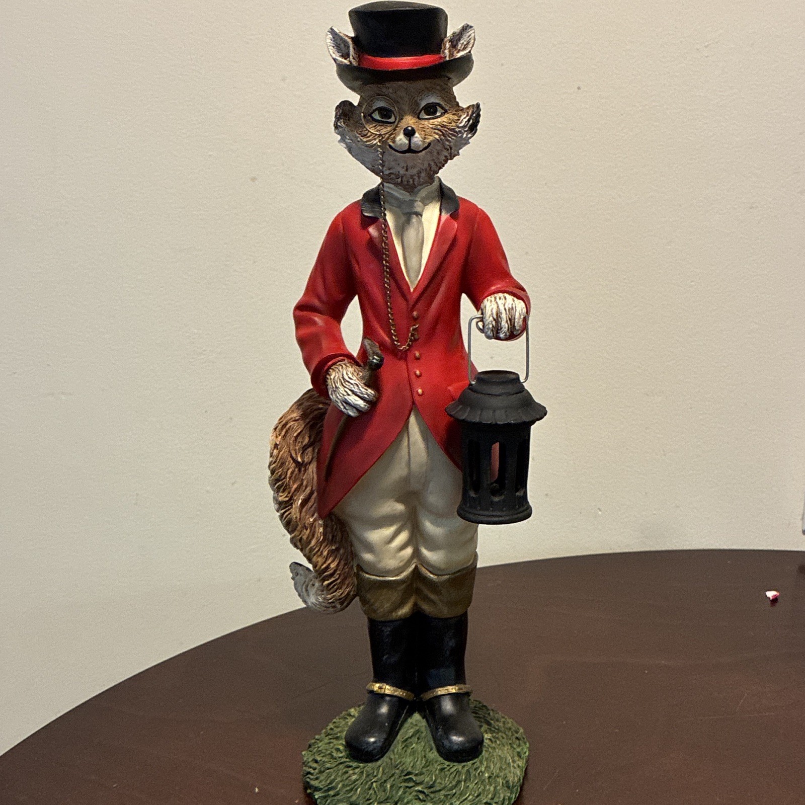 Vintage* Winterthur Mr Lord Fox Hunt English Library Statue Exclusive **RARE