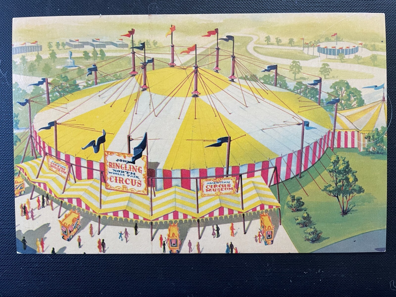 Vintage Postcard 1963 Continental Circus 1964-65 New York World\'s Fair Queens NY