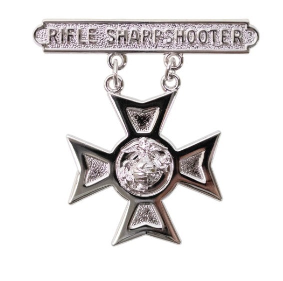 Marine Corps Qualification Badge: Rifle Sharpshooter, Vanguard 2176600