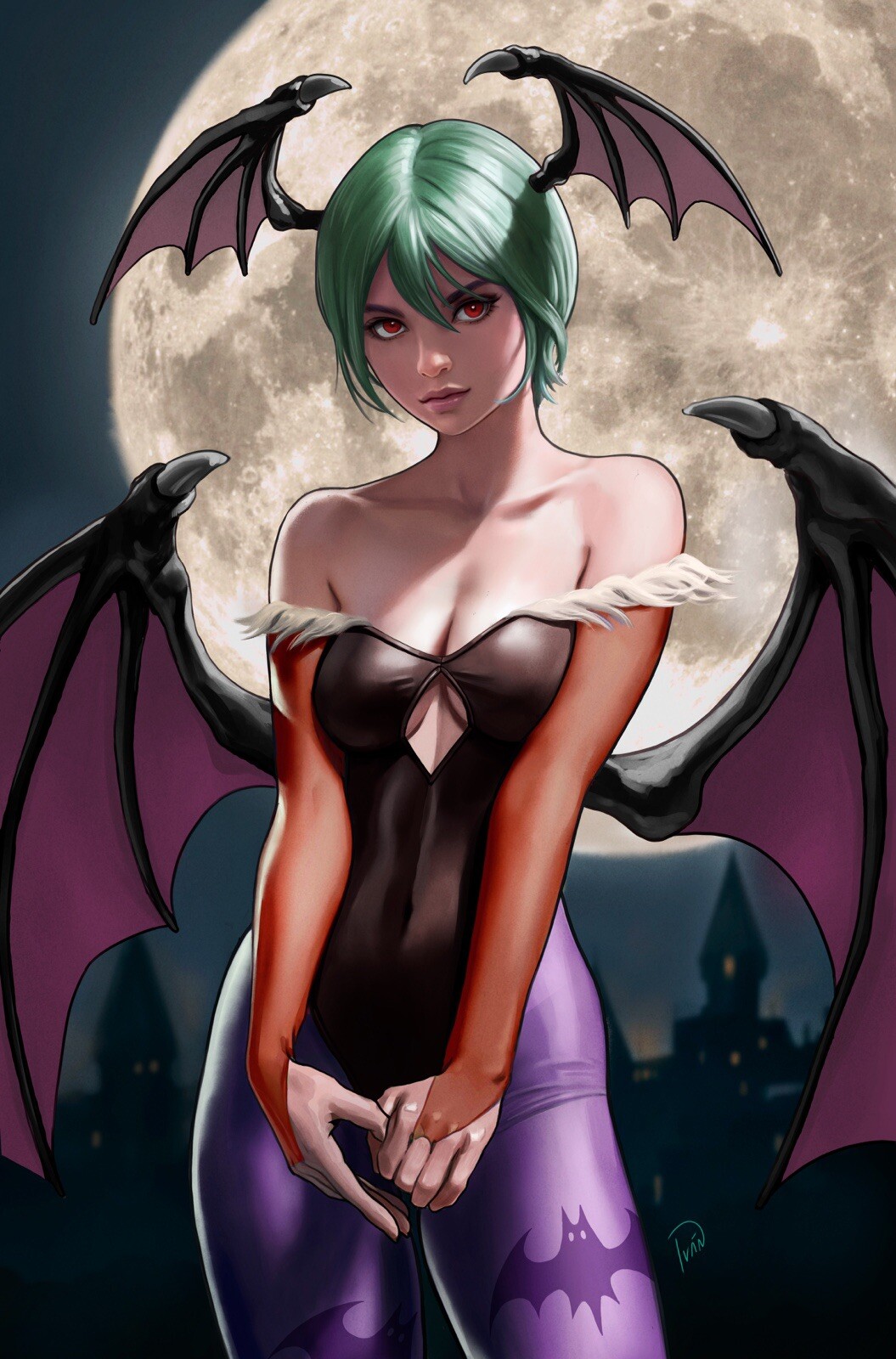 🔥 DARKSTALKERS 1 20th ANNIVERSARY TALAVERA 616 Virgin Variant A Black LTD 500
