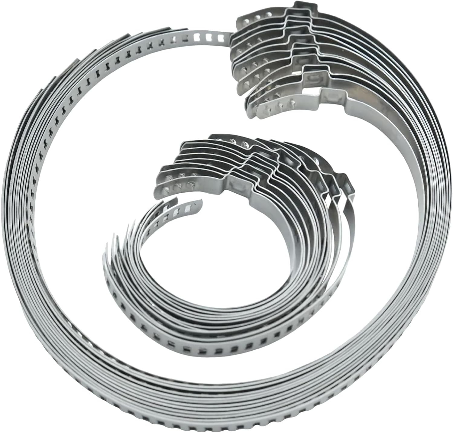24PCS CV Boot Clamp Kit Stainless Steel CV Axle Joint Boot Crimp Clamps