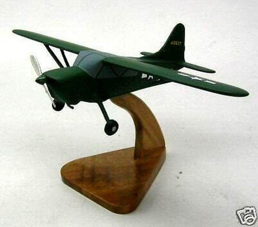 L-5B Sentinel Stinson WWII Airplane Desk Wood Model Big New
