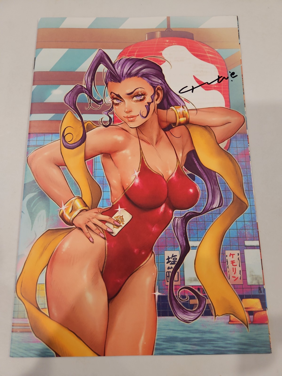 2026 Street Fighter Swimsuit Special #1 Rose Genki Eguro Signed Ronin Club COA
