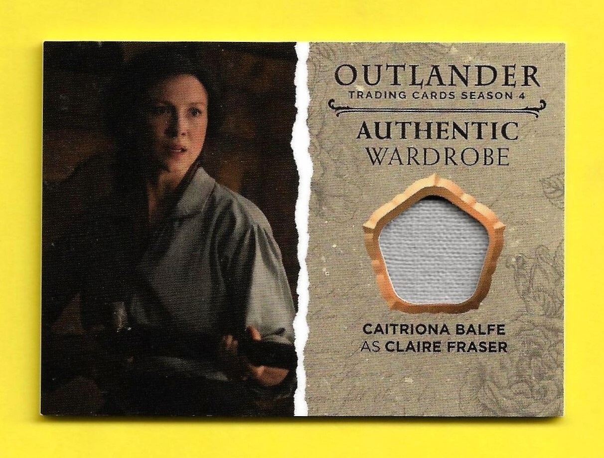 2020 Cryptozoic Outlander Season 4 Wardrobe B1 Caitriona Balfe as Claire Fraser