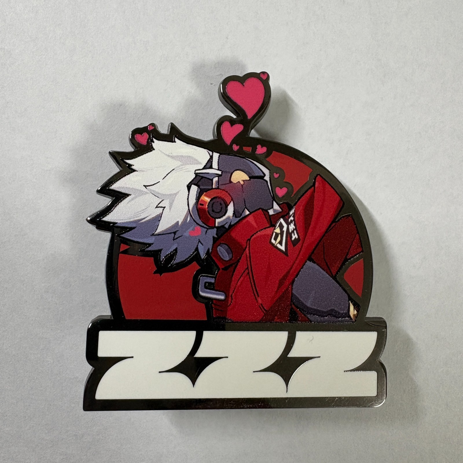 Official ZZZ Billy Kid Metal Pin Limited 2025 Japan Popup Exclusive Magnet