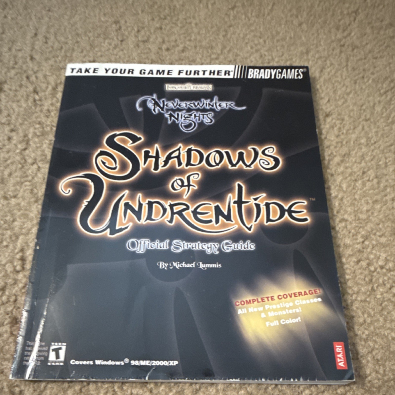 Neverwinter Nights Shadows of Undrentide Official Strategy Guide BradyGames 2003
