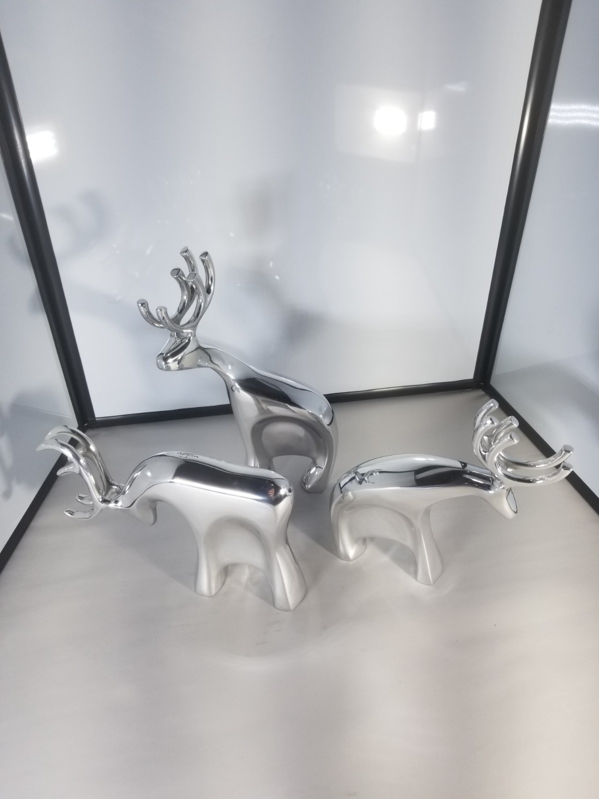 Nambe 2010 Blitzen 3 Piece Set #MT0384 Original Packaging