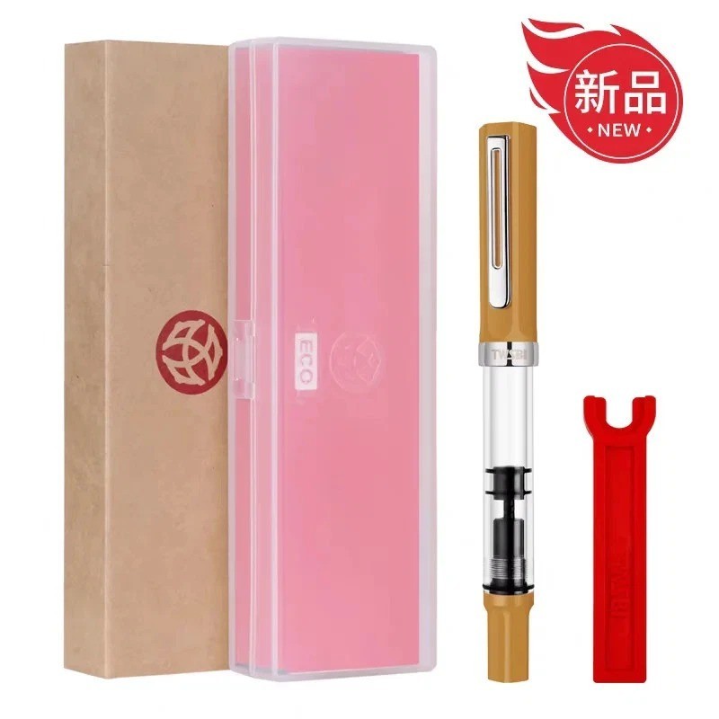 TWSBI ECO Fountain Pen Transparent Piston Resin Multiple Colors Nib Sizes
