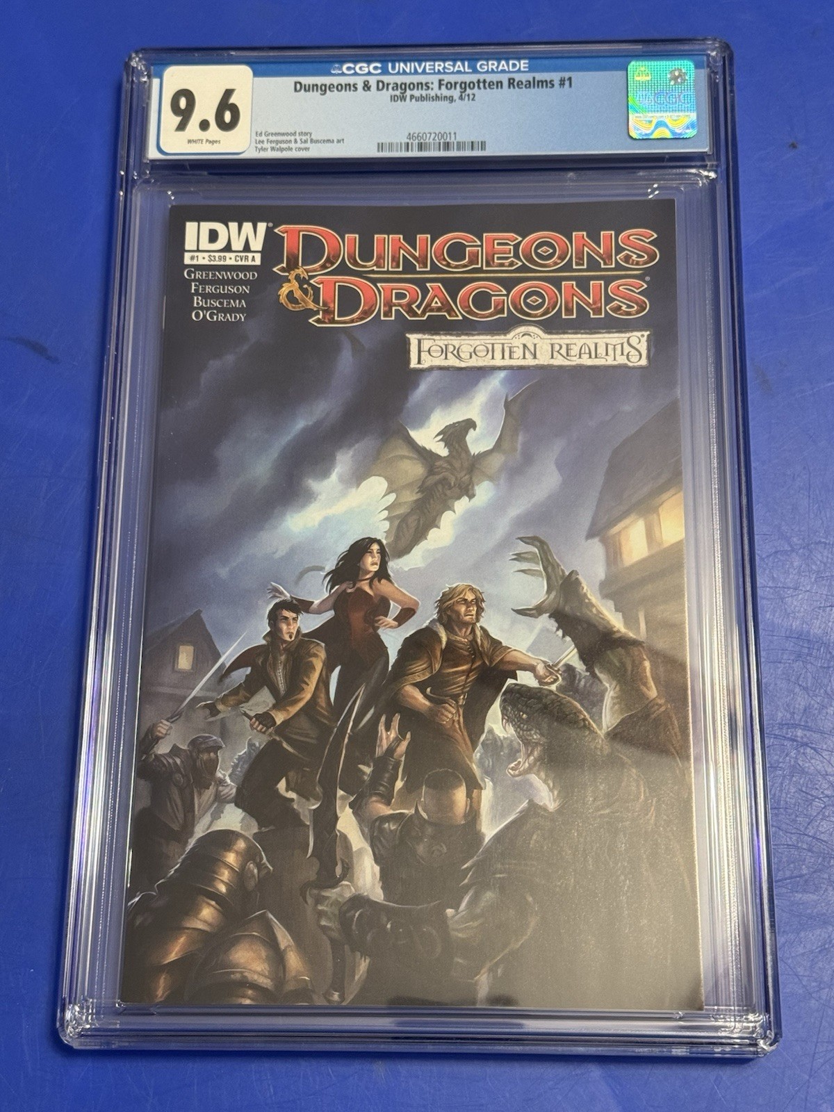 DUNGEONS & DRAGONS: Forgotten Realms #1 CGC 9.6 1st APPEARANCE IDW COMIC 2012
