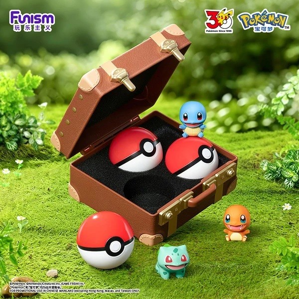 Funism Pokemon Palm Size Wonders First Partner Series Suitcase Blind Box