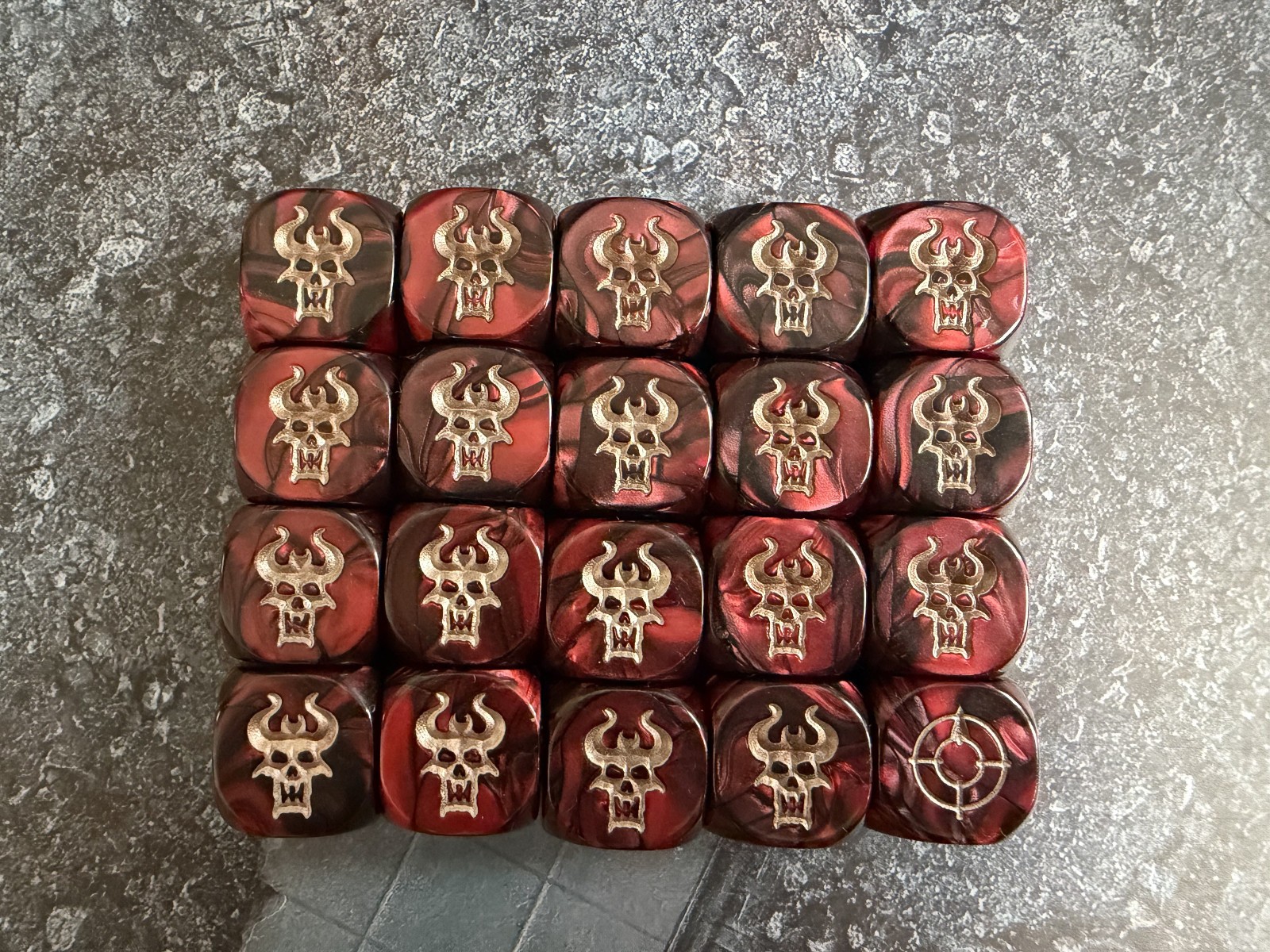 Legion Dice Word Bearers Chaos Space Marines Warhammer 40k Forgeworld