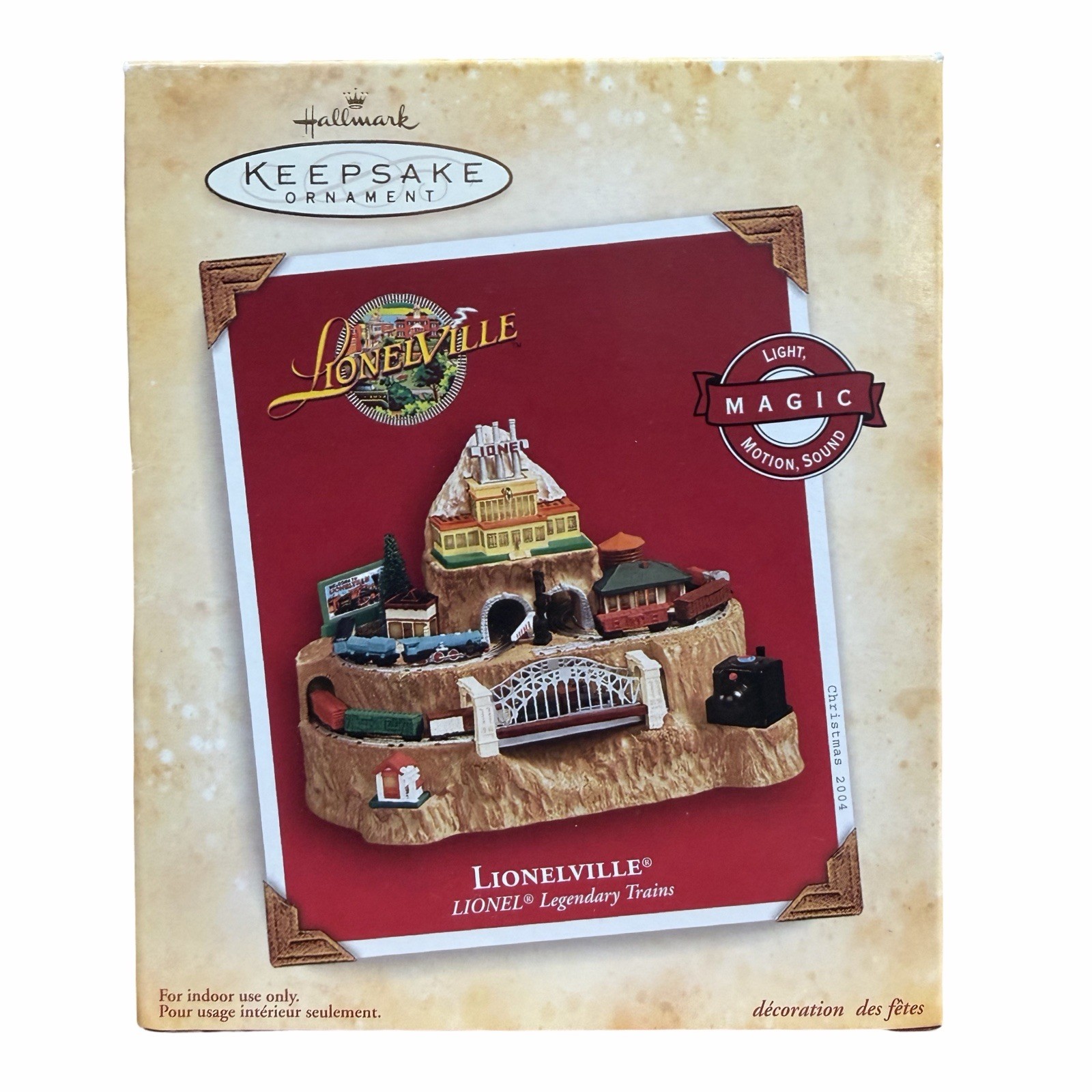 2004 Hallmark Lionelville Ornament - LIONEL Legendary Trains